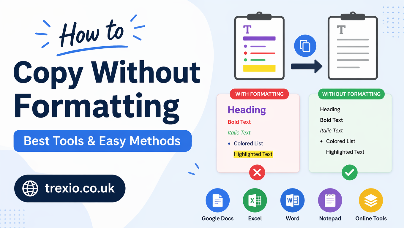 How to Copy Without Formatting