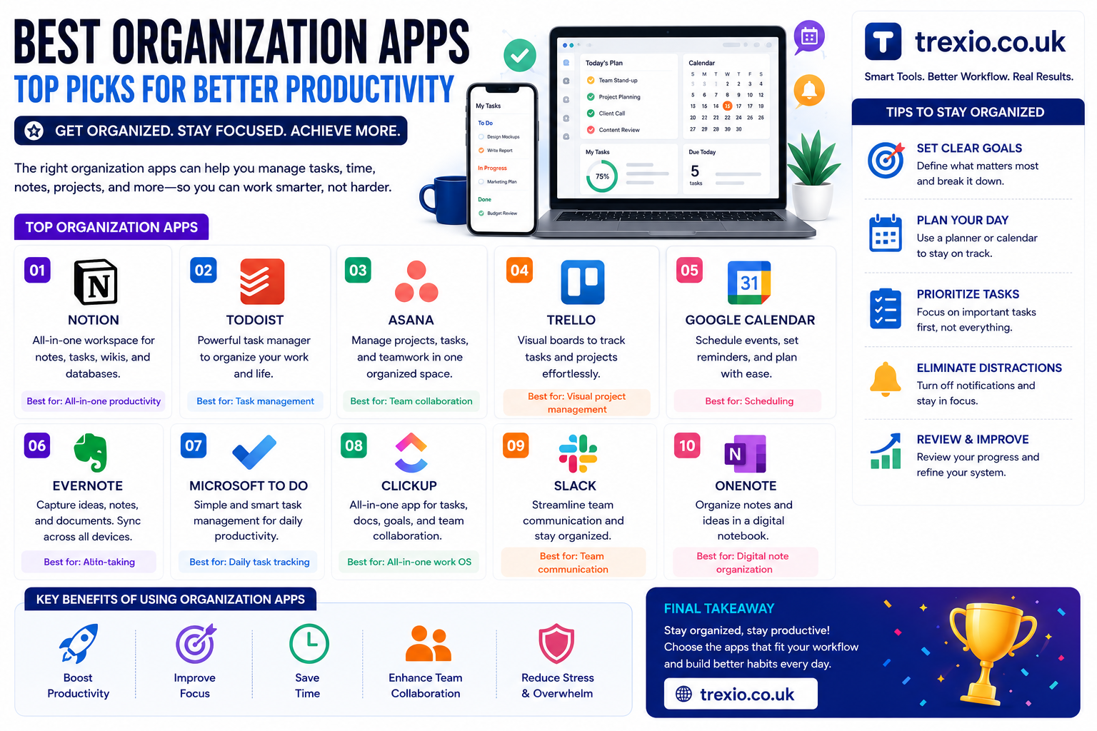 Best Organization Apps