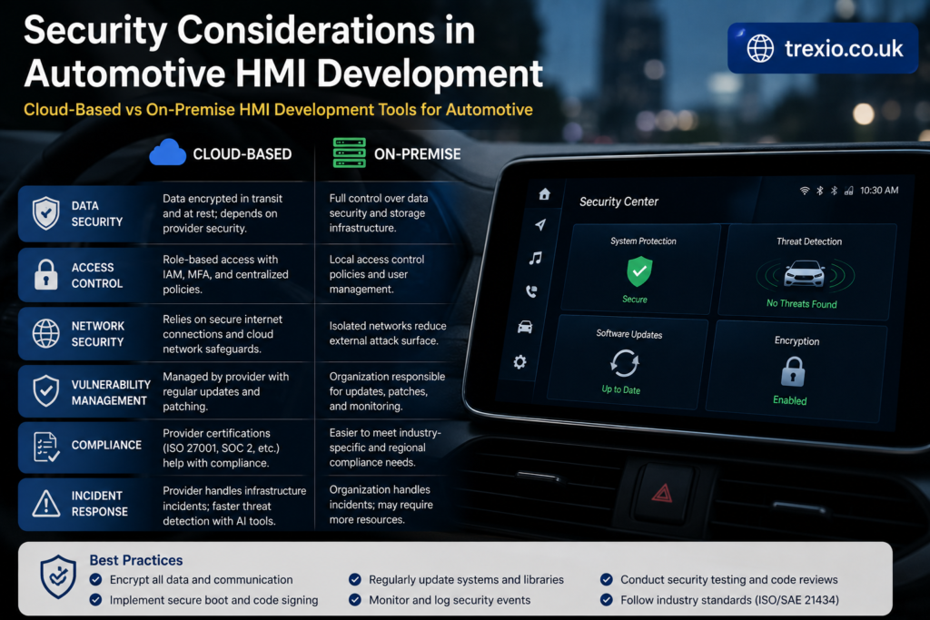 Cloud-Based vs On-Premise HMI Development Tools for Automotive