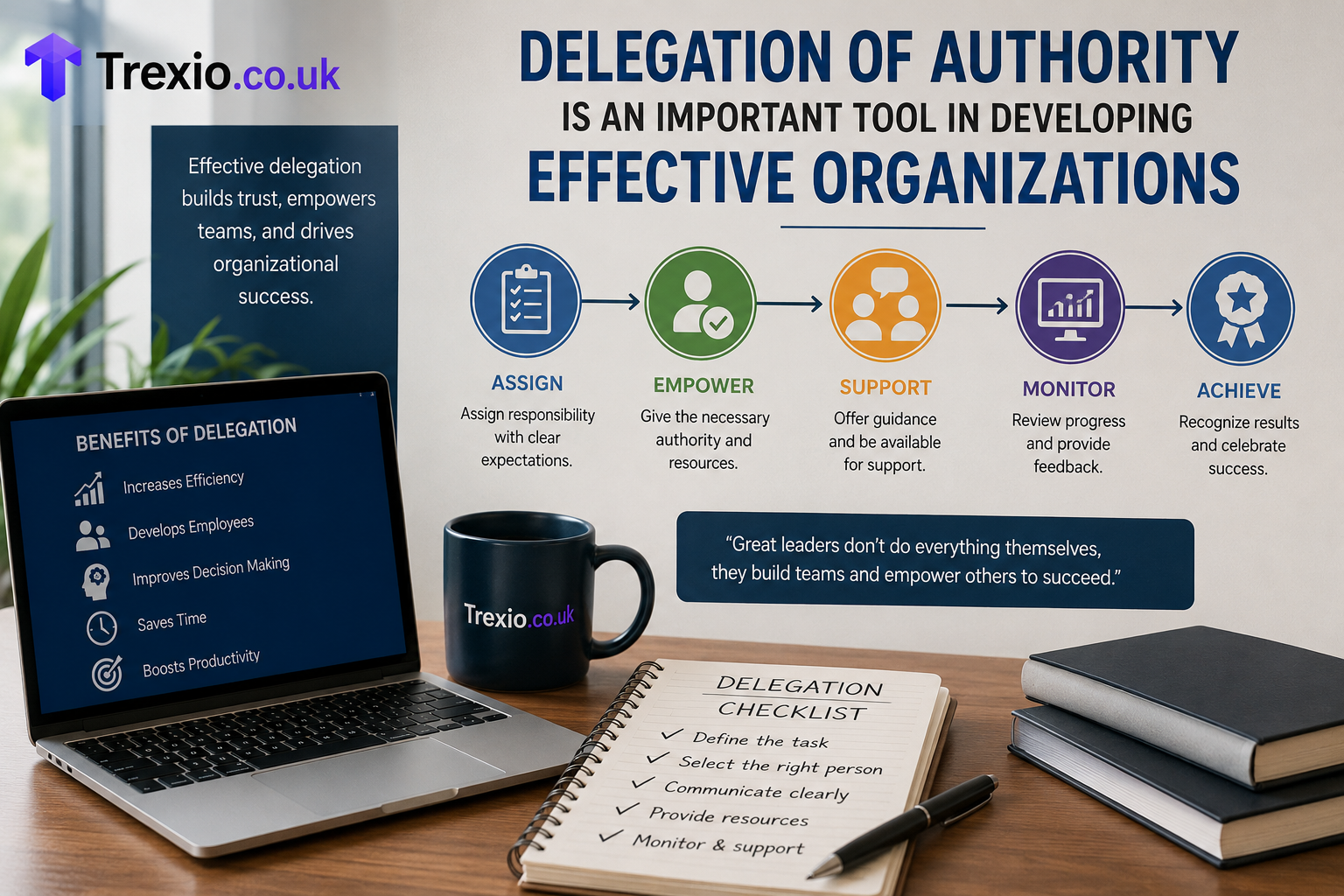 Delegation of Authority Is an Important Tool in Developing