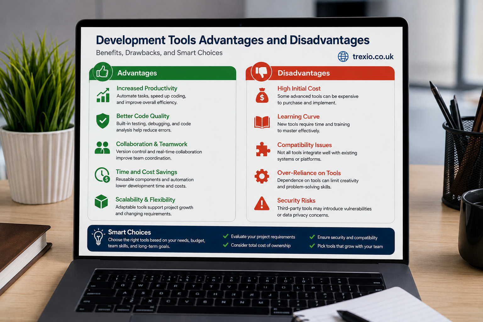 Development Tools Advantages and Disadvantages