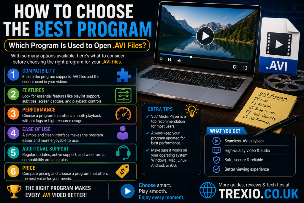 which program is used to open .avi files