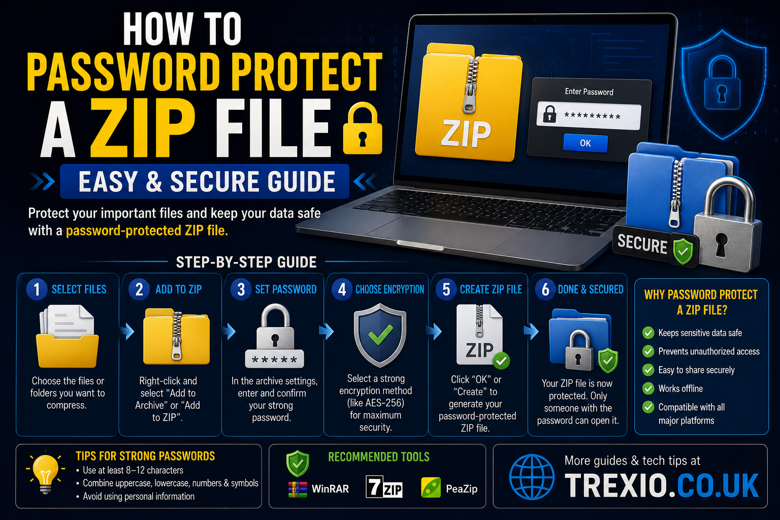 How to Password Protect a ZIP File