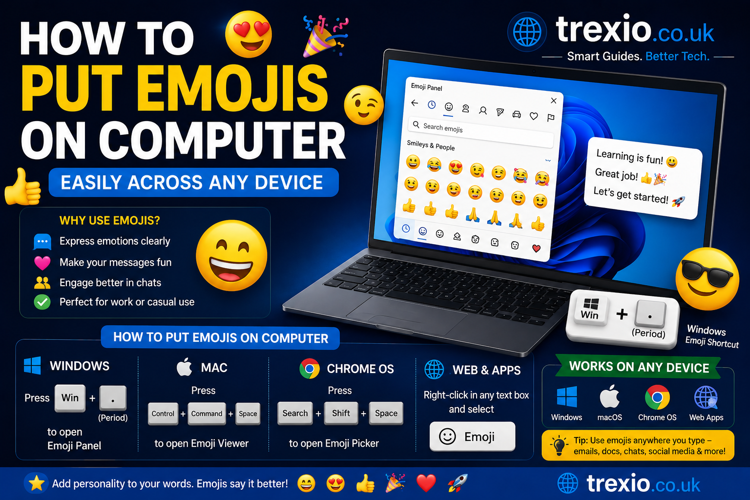 How to Put Emojis on Computer