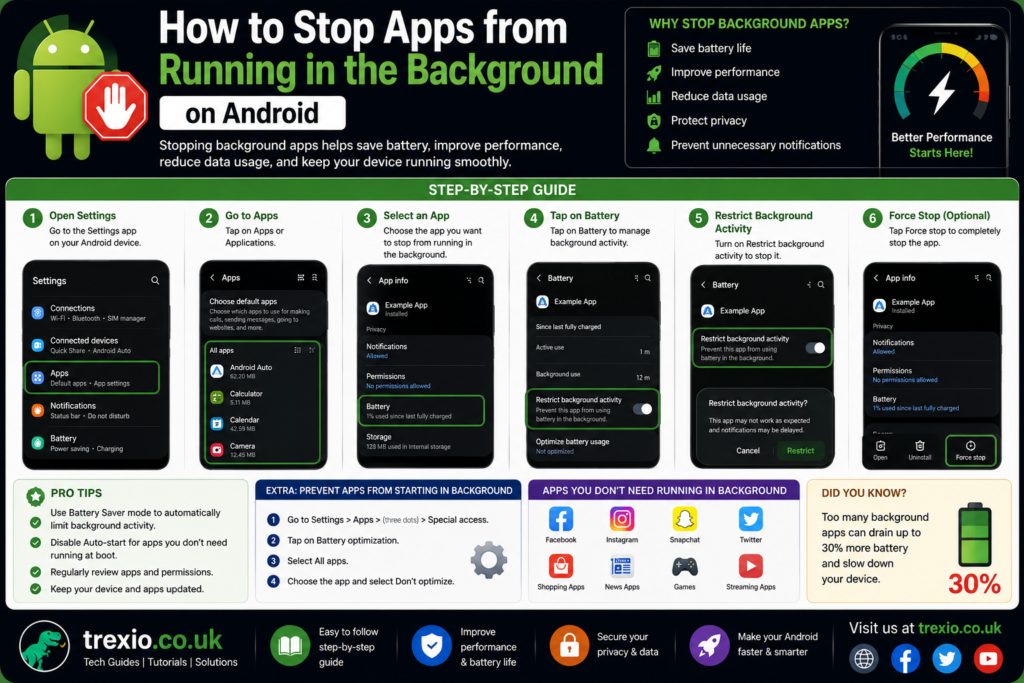 How to Stop Apps from Running in the Background