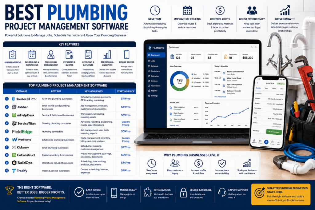 Plumbing Project Management Software