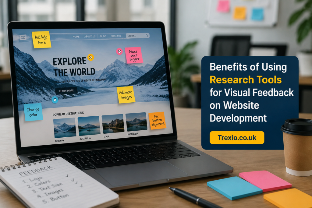 Research Tools for Visual Feedback on Website Development