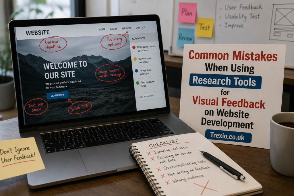 Research Tools for Visual Feedback on Website Development