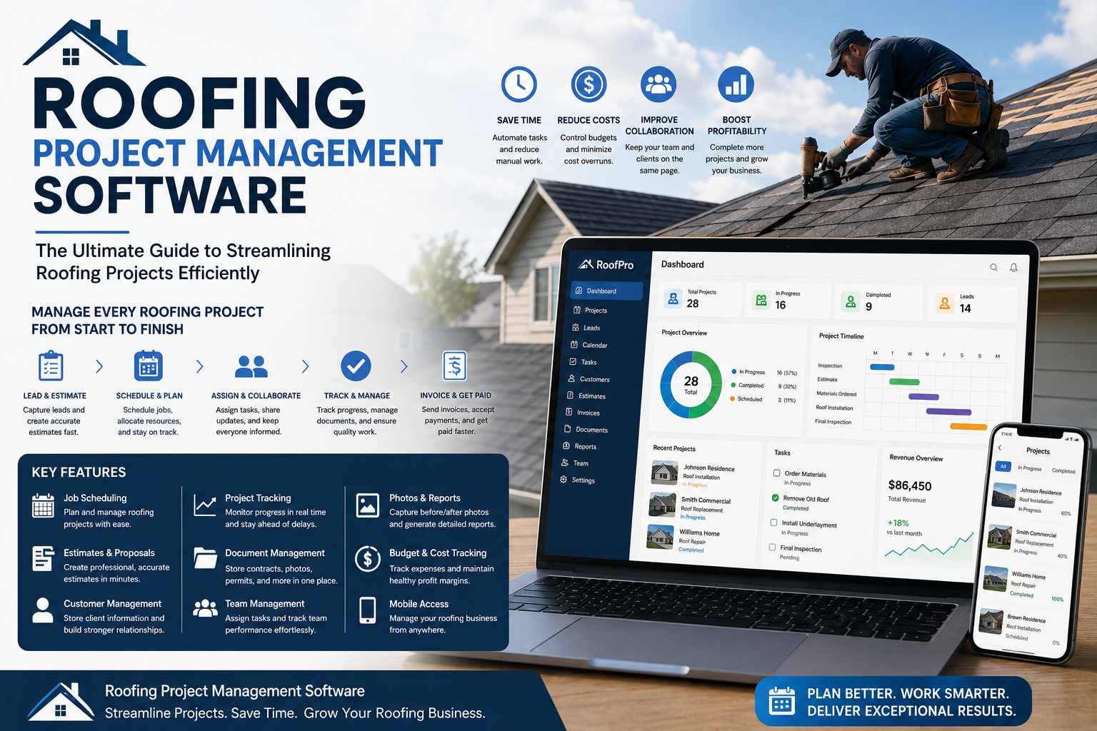 Roofing Project Management Software