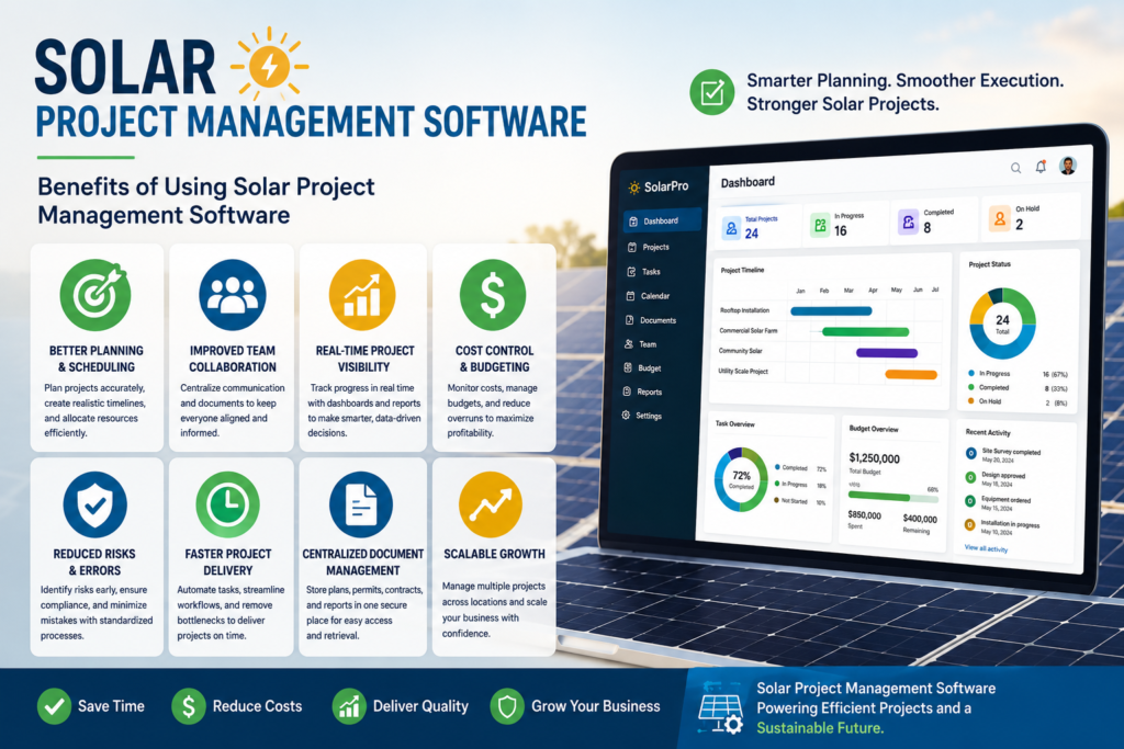 Solar Project Management Software