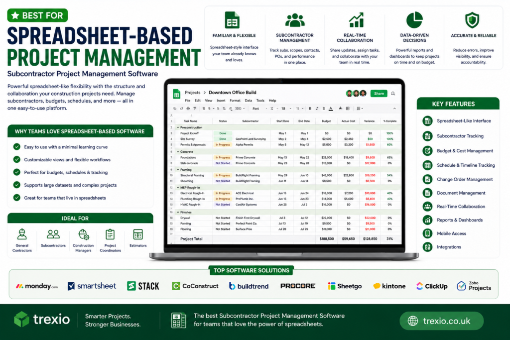 Subcontractor Project Management Software