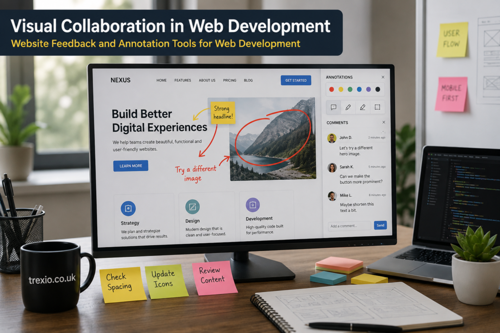 Website Feedback and Annotation Tools for Web Development