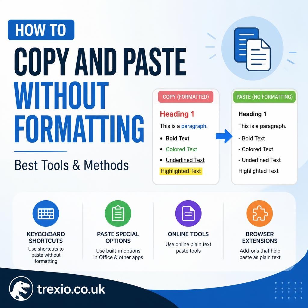 How to Copy and Paste Without Formatting