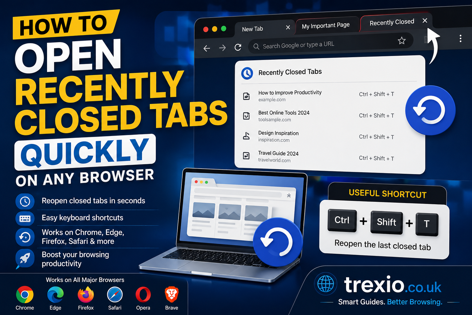 How to Open Recently Closed Tabs