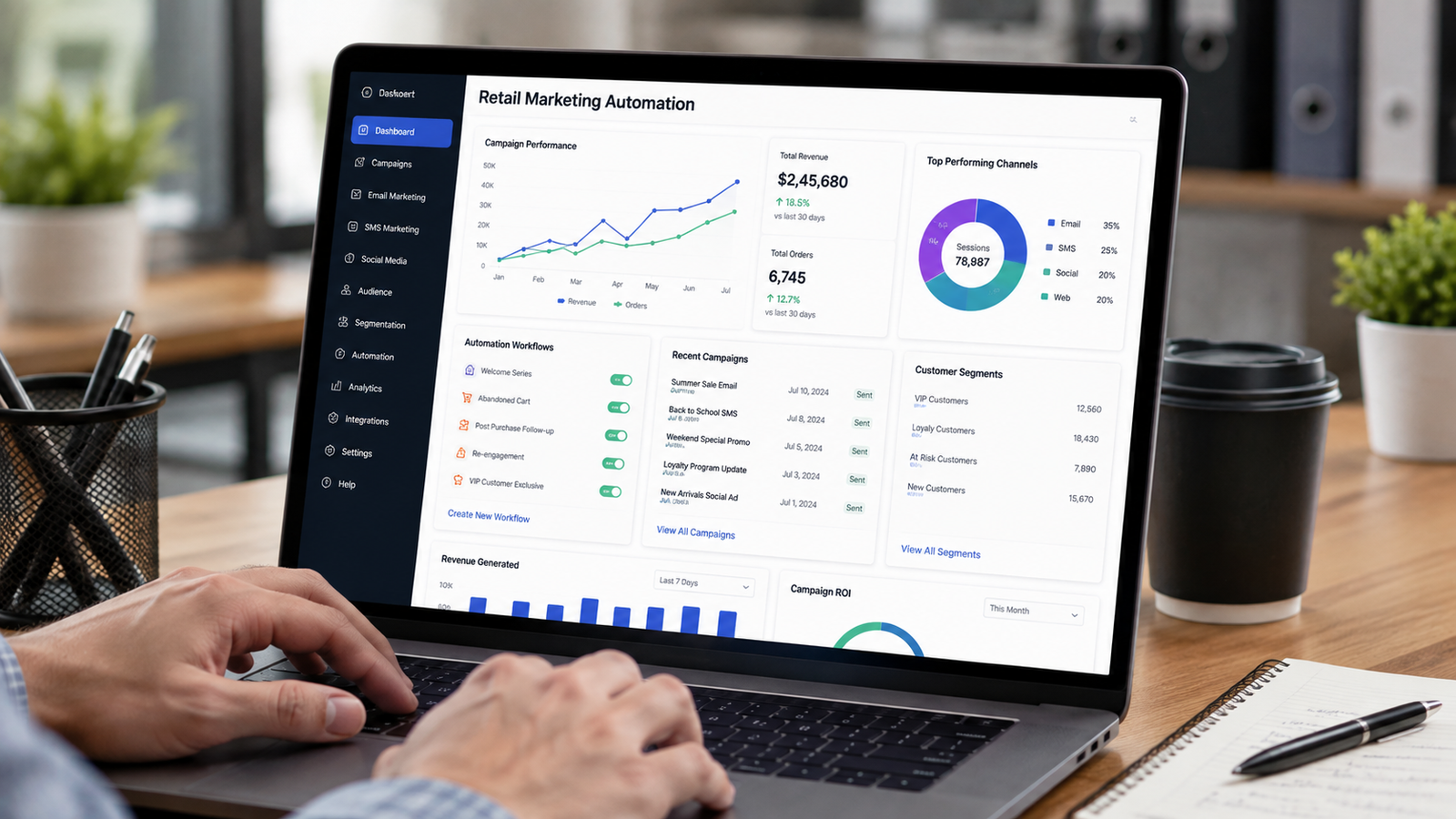 top software for automating retail marketing efforts