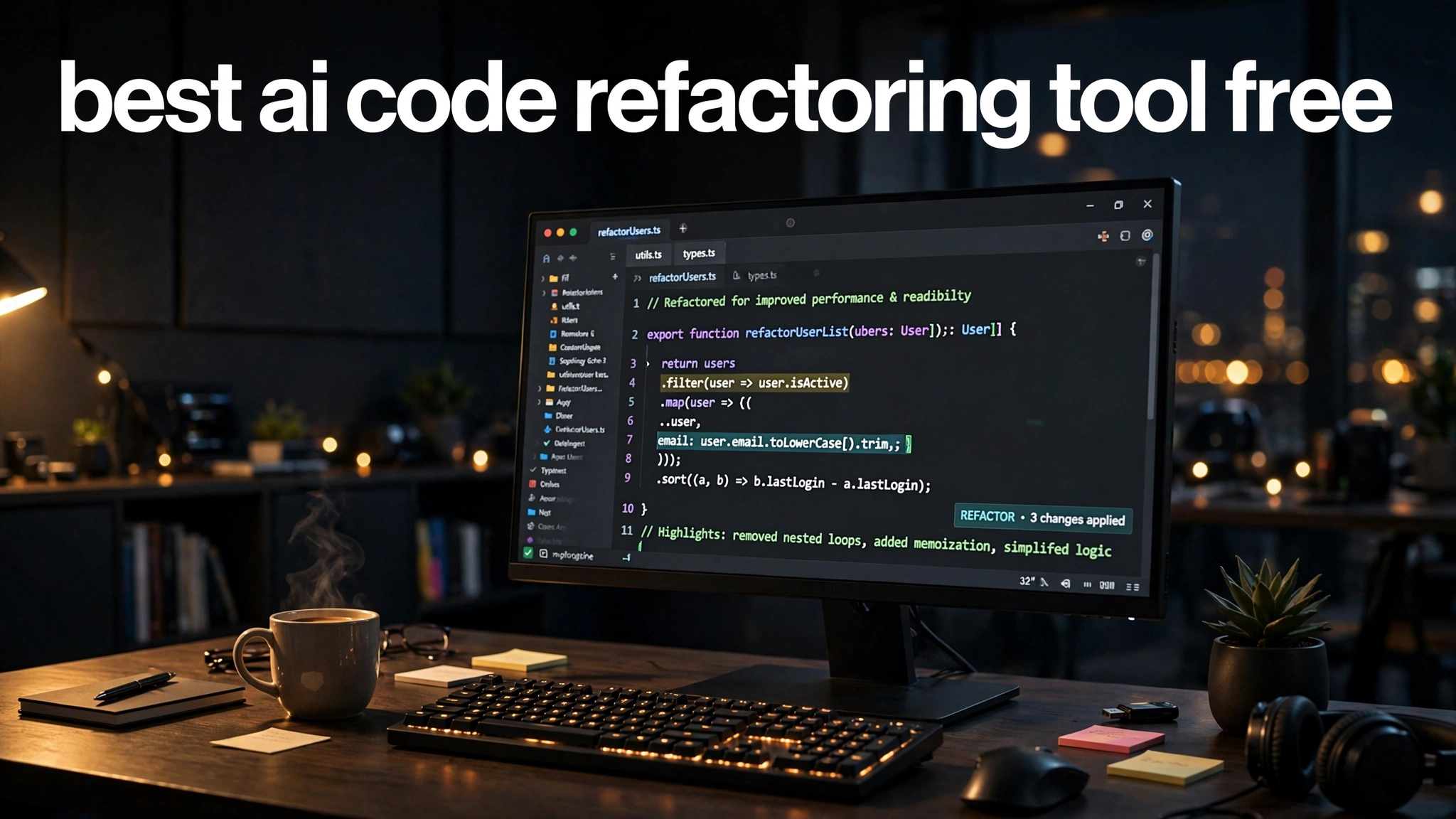 best AI code refactoring tool free — AI-powered code refactoring tools compared for 2026